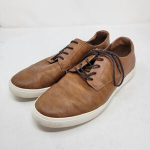 Aldo Shoes Mens 8 Sneakers Casual Minimalist Casual Lace Up Oxford Brown Adult
